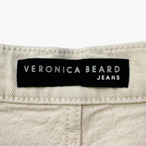 Veronica Beard Timmi High-Rise Cutoff Denim Short - Picture 6 of 11